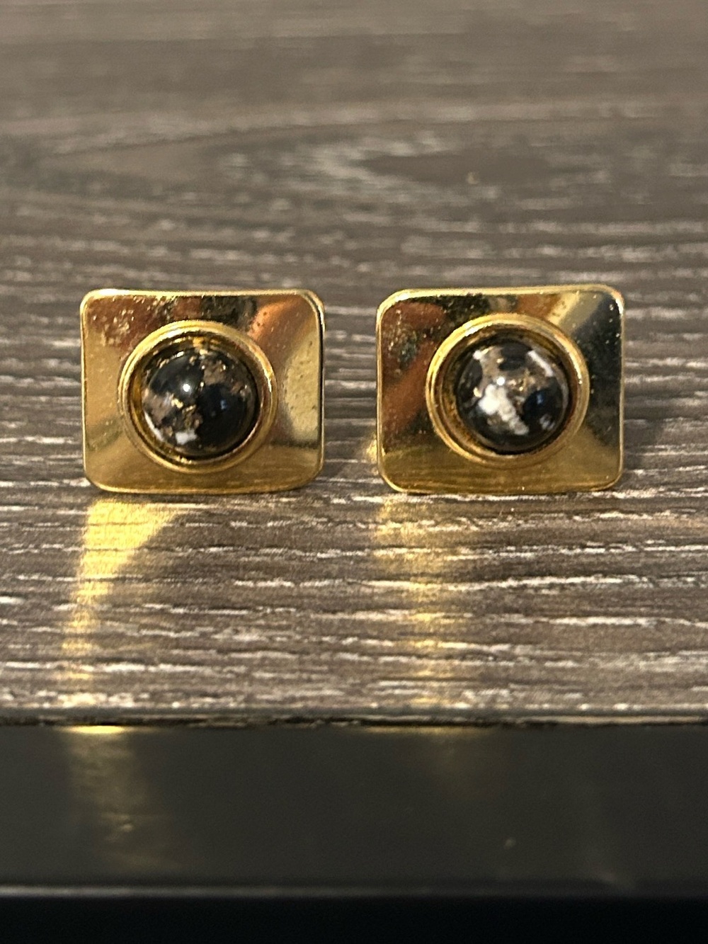 Stone cufflinks - Picture 4 of 6